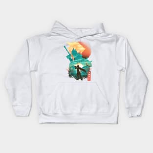 Ukiyo e Soldier Kids Hoodie